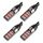 4 pezzi T10 DC12V / 4W Auto Light Light 12LEDS SMD-3030 perline lampada (luce rossa) 4 pezzi T10 DC12V / 4W Auto Light Light 12LEDS SMD-3030 perline lampada (luce rossa)