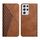 Per Samsung Galaxy S21 Ultra 5G Diamond Diamond Pattern Splicing Skin Feel Custodia a flip orizzontale magnetica con slot per schede e portafoglio e portafoglio (Brown) Per Samsung Galaxy S21 Ultra 5G Diamond Diamond Pattern Splicing Skin Feel Custodia a flip orizzontale magnetica con slot per schede e portafoglio e portafoglio (Brown)