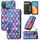 Per ALCATEL 1S (2021) Custodia in pelle flip unificata orizzontale colorata con titolare e slot per schede e portafoglio (Bilancia viola) Per ALCATEL 1S (2021) Custodia in pelle flip unificata orizzontale colorata con titolare e slot per schede e portafoglio (Bilancia viola)