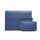 Per Microsoft Surface Pro 7/7+ Texture in microfibra in microfibra in microfibra in pelle di agnello in pelle orizzontale in pelle flip + sacchetto di alimentazione con slot e supporto a penna (blu) Per Microsoft Surface Pro 7/7+ Texture in microfibra in microfibra in microfibra in pelle di agnello in pelle orizzontale in pelle flip + sacchetto di alimentazione con slot e supporto a penna (blu)