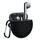 Per Huawei FreeBuds 4 Copertura intera Custodia protettiva wireless in silicone impermeabile con gancio (nero) Per Huawei FreeBuds 4 Copertura intera Custodia protettiva wireless in silicone impermeabile con gancio (nero)