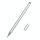 JD02 Universale Penna magnetica Cap Pan Testa Pan + Panno in fibra 2 in 1 Penna stilo per tablet intelligenti e telefoni cellulari (argento) JD02 Universale Penna magnetica Cap Pan Testa Pan + Panno in fibra 2 in 1 Penna stilo per tablet intelligenti e telefoni cellulari (argento)
