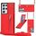 Per Samsung Galaxy S21 Ultra 5G Cross-Body Zipper Square TPU + PU Custodia posteriore con supporto e carta Slot & Portafoglio e cinturino (rosso) Per Samsung Galaxy S21 Ultra 5G Cross-Body Zipper Square TPU + PU Custodia posteriore con supporto e carta Slot & Portafoglio e cinturino (rosso)