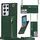 Per Samsung Galaxy S21 Ultra 5G Cross-Body Zipper Square TPU + PU Custodia posteriore con supporto e carta Slot & Portafoglio e cinturino (verde) Per Samsung Galaxy S21 Ultra 5G Cross-Body Zipper Square TPU + PU Custodia posteriore con supporto e carta Slot & Portafoglio e cinturino (verde)