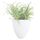 Flowerpot in plastica appeso a filo con assorbimento automatico dell'acqua e superficie smerigliata (calibro D09 19 cm)