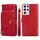 Per Samsung Galaxy S21 Ultra 5G borsa con cerniera PU + TPU Custodia in pelle flip orizzontale con supporto e carta Slot & Portafoglio e cordino (rosso) Per Samsung Galaxy S21 Ultra 5G borsa con cerniera PU + TPU Custodia in pelle flip orizzontale con supporto e carta Slot & Portafoglio e cordino (rosso)