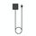 Per il caricabatterie Amazon Halo Smart Watch con protezione chip (nero)