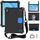 Per Lenovo Tab E10 TB-X104F DESIGN DESIGN EVA + PC Materiale PC Quattro angolari Anti cadenti Shell protettive con cinturino (nero + blu) Per Lenovo Tab E10 TB-X104F DESIGN DESIGN EVA + PC Materiale PC Quattro angolari Anti cadenti Shell protettive con cinturino (nero + blu)
