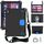 Per Lenovo Tab 4 10 TB-X304F / N Design a nido d'ape + Materiale PC + Materiale PC Quattro angoli Anti Caduta Shell protettiva piatta con cinturino (nero + blu) Per Lenovo Tab 4 10 TB-X304F / N Design a nido d'ape + Materiale PC + Materiale PC Quattro angoli Anti Caduta Shell protettiva piatta con cinturino (nero + blu)