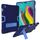 Per Galaxy Tab S5e T720 Custodia combinata in silicone a colori a contrasto + PC con supporto (blu navy + blu) Per Galaxy Tab S5e T720 Custodia combinata in silicone a colori a contrasto + PC con supporto (blu navy + blu)