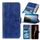 Per Alcatel 1B 2020 / Alcatel 1A 2020 Retro Crazy Horse Texture Custodia in pelle con vibrazione orizzontale con supporto e slot per schede e cornice per foto e portafoglio (blu)