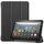 Per Kindle Fire HD 8 (2020) Custodia in pelle a vibrazione orizzontale in colore puro modello Custer con supporto a tre pieghe e funzione di sveglia / sonno (nero) Per Kindle Fire HD 8 (2020) Custodia in pelle a vibrazione orizzontale in colore puro modello Custer con supporto a tre pieghe e funzione di sveglia / sonno (nero)