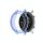 Per Huami Amazfit GTR 47mm Custodia per orologio in TPU a mezza cassa (blu trasparente) Per Huami Amazfit GTR 47mm Custodia per orologio in TPU a mezza cassa (blu trasparente)