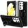 Per custodia protettiva in fibra di carbonio Samsung Galaxy S21 Ultra 5G con supporto per anello rotante a 360 gradi (nero) Per custodia protettiva in fibra di carbonio Samsung Galaxy S21 Ultra 5G con supporto per anello rotante a 360 gradi (nero)