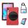 Per Samsung Galaxy Tab S6 10.5 pollici T860 / T865 Antifondo antiurto Silicone + custodia protettiva per PC con supporto e tracolla e cinturino a mano e slot a penna (rosso) Per Samsung Galaxy Tab S6 10.5 pollici T860 / T865 Antifondo antiurto Silicone + custodia protettiva per PC con supporto e tracolla e cinturino a mano e slot a penna (rosso)