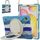 Per Samsung Galaxy Tab S6 Lite P610 Custodia protettiva in silicone + PC con supporto e tracolla (colorato blu) Per Samsung Galaxy Tab S6 Lite P610 Custodia protettiva in silicone + PC con supporto e tracolla (colorato blu)