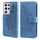 Per Samsung Galaxy S21 Ultra 5G Fiori di fiori a 7 petali Embossing Pattern Horizontal flip custodia in pelle PU con supporto e carte Slot & Portafoglio e cornice fotografica (blu) Per Samsung Galaxy S21 Ultra 5G Fiori di fiori a 7 petali Embossing Pattern Horizontal flip custodia in pelle PU con supporto e carte Slot & Portafoglio e cornice fotografica (blu)