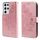 Per Samsung Galaxy S21 Ultra 5G Fiori di fiori a 7 petali Pattern Growding Horizontal flip custodia in pelle PU con supporto e carte Slot e portafoglio e cornice fotografica (oro rosa) Per Samsung Galaxy S21 Ultra 5G Fiori di fiori a 7 petali Pattern Growding Horizontal flip custodia in pelle PU con supporto e carte Slot e portafoglio e cornice fotografica (oro rosa)
