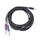 TC195Buls01-50 3.5mm maschio a doppio cavo audio maschio mono 6.35mm, lunghezza: 5m TC195Buls01-50 3.5mm maschio a doppio cavo audio maschio mono 6.35mm, lunghezza: 5m