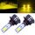 2 PCS 9005 DC9-36V / 36W / 3000K / 6000LM IP68 Mini COB per auto / moto LED Lampade per fari / Fendinebbia (luce dorata)