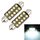 2 PCS 41mm DC12V / 1.5W / 6000K / 110LM 10LEDs SMD-3030 Lampada da lettura per auto Dome Light, con decoder
