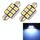 10 PCS 36mm DC12V / 2W / 7000K / 80LM 6LEDs SMD-5050 Lampada da lettura per auto (luce bianca)
