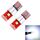 2 PCS T10 800 LM 6000K 10W CREE 3 LED Luce di ingombro a luce bianca DC 12V.