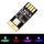 Car Styling USB LED Atmosfera acustica colorata Luce tattile Cambia colore che regola la lampada dell'umore