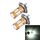 2 PCS H7 15W 1300 LM 6500K 28 SMD-3030 LED Fendinebbia per auto, DC 12V (luce bianca)
