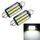 2 PCS 41mm DC12V / 1.5W / 6000K / 100LM 36LEDs SMD-3014 Luce targa per auto / Luce di cortesia, con decoder