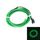 Striscia LED flessibile a luce fredda 1M per la decorazione dell'auto (luce verde)