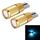 2 PCS T10 2W Luce di ingombro per auto a corrente costante con 38 lampade SMD-3014, CC 12-16 V (luce blu ghiaccio)