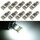 10 PCS T10 DC12V / 1.7W / 6000K / 110LM 9LEDs SMD-4014 Luce di ingombro per auto, con decodificatore