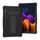 Per Samsung Galaxy Tab S8 / GALAXY TAB S7 T870 / T875 Staffa a forma di T Contrasto Colore antiurto antiurto PC + custodia protettiva in silicone (nero + nero) Per Samsung Galaxy Tab S8 / GALAXY TAB S7 T870 / T875 Staffa a forma di T Contrasto Colore antiurto antiurto PC + custodia protettiva in silicone (nero + nero)
