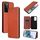 Per Samsung Galaxy S30 Ultra / S21 Ultra 5G Fibra di carbonio Texture Flip orizzontale magnetico TPU + PC + Custodia in pelle PU con slot per scheda (marrone) Per Samsung Galaxy S30 Ultra / S21 Ultra 5G Fibra di carbonio Texture Flip orizzontale magnetico TPU + PC + Custodia in pelle PU con slot per scheda (marrone)
