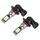 9005 2 PCS DC12-24V / 8.6W Fendinebbia a doppio colore per auto con 24 LED SMD-3030 e corrente costante, confezione della borsa (luce bianca + luce blu ghiaccio)