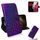 Per Samsung Galaxy S30 Custodia in pelle PU con fibbia magnetica colorata a tinta unita ultra colorata con supporto e slot per schede, portafoglio e cordino (viola) Per Samsung Galaxy S30 Custodia in pelle PU con fibbia magnetica colorata a tinta unita ultra colorata con supporto e slot per schede, portafoglio e cordino (viola)