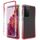 Per Samsung Galaxy S21 Ultra 5G antiurto ad alta trasparenza bicolore a cambio graduale PC + custodia protettiva in TPU colori caramella (rosso) Per Samsung Galaxy S21 Ultra 5G antiurto ad alta trasparenza bicolore a cambio graduale PC + custodia protettiva in TPU colori caramella (rosso)