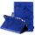 Per Samsung Galaxy S6 Lite P610 Custodia in pelle a vibrazione orizzontale con motivo a farfalla stampato a pressione con supporto e slot per schede e portafoglio e funzione sleep / Wake-up (blu) Per Samsung Galaxy S6 Lite P610 Custodia in pelle a vibrazione orizzontale con motivo a farfalla stampato a pressione con supporto e slot per schede e portafoglio e funzione sleep / Wake-up (blu)