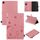 Per Samsung Galaxy S6 Lite P610 Cat Bee Embossing Pattern Tavolo antiurto Custodia protettiva in pelle con flip orizzontale per PC con supporto e slot per schede e portafoglio e slot per penna e funzione di sveglia / sonno (rosa) Per Samsung Galaxy S6 Lite P610 Cat Bee Embossing Pattern Tavolo antiurto Custodia protettiva in pelle con flip orizzontale per PC con supporto e slot per schede e portafoglio e slot per penna e funzione di sveglia / sonno (rosa)