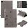 Per Samsung Galaxy S6 Lite P610 Cat Bee Embossing Pattern Tavolo antiurto Custodia protettiva in pelle con flip orizzontale per PC con supporto e slot per schede e portafoglio e slot per penna e funzione di sveglia / sonno (grigio) Per Samsung Galaxy S6 Lite P610 Cat Bee Embossing Pattern Tavolo antiurto Custodia protettiva in pelle con flip orizzontale per PC con supporto e slot per schede e portafoglio e slot per penna e funzione di sveglia / sonno (grigio)