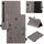 Per Samsung Galaxy Tab S6 T860 Cat Bee Embossing Pattern Tavolo antiurto Custodia protettiva in pelle con flip orizzontale per PC con supporto e slot per schede e portafoglio e slot per penna e funzione di sveglia / sonno (grigio) Per Samsung Galaxy Tab S6 T860 Cat Bee Embossing Pattern Tavolo antiurto Custodia protettiva in pelle con flip orizzontale per PC con supporto e slot per schede e portafoglio e slot per penna e funzione di sveglia / sonno (grigio)