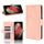 Per Samsung Galaxy S21 Custodia in pelle a vibrazione orizzontale con motivo al polpaccio ultra pelle con supporto, slot per schede e cornice per foto (rosa) Per Samsung Galaxy S21 Custodia in pelle a vibrazione orizzontale con motivo al polpaccio ultra pelle con supporto, slot per schede e cornice per foto (rosa)