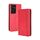 Per Samsung Galaxy S21 Ultra Magnetic Buckle Retro Crazy Horse Texture Custodia in pelle a vibrazione orizzontale con supporto, slot per schede e cornice per foto (rosso) Per Samsung Galaxy S21 Ultra Magnetic Buckle Retro Crazy Horse Texture Custodia in pelle a vibrazione orizzontale con supporto, slot per schede e cornice per foto (rosso)