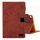 Per Galaxy Tab A 8.0 e S Pen (2019) Custodia in pelle ribaltabile orizzontale stile business, con supporto e slot per schede, cornice per foto e funzione di sospensione / sveglia (marrone)