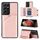 Per Samsung Galaxy S21 Ultra 5G Skin Feel PU + TPU + Cover posteriore per PC Custodia antiurto con slot per schede e supporto e cornice per foto (oro rosa) Per Samsung Galaxy S21 Ultra 5G Skin Feel PU + TPU + Cover posteriore per PC Custodia antiurto con slot per schede e supporto e cornice per foto (oro rosa)