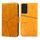 Per Samsung Galaxy S21 Ultra 5G con cucitura geometrica orizzontale Flip TPU + Custodia in pelle PU con supporto e slot per schede e portafoglio (giallo) Per Samsung Galaxy S21 Ultra 5G con cucitura geometrica orizzontale Flip TPU + Custodia in pelle PU con supporto e slot per schede e portafoglio (giallo)