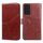 Per Samsung Galaxy S21 Ultra 5G con cucitura geometrica orizzontale Flip Custodia in TPU + pelle PU con supporto e slot per schede e portafoglio (marrone scuro) Per Samsung Galaxy S21 Ultra 5G con cucitura geometrica orizzontale Flip Custodia in TPU + pelle PU con supporto e slot per schede e portafoglio (marrone scuro)