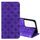 Per Samsung Galaxy S21 Ultra 5G Lucky Flowers Embossing Pattern Custodia in pelle con vibrazione orizzontale magnetica con supporto e slot per schede (viola) Per Samsung Galaxy S21 Ultra 5G Lucky Flowers Embossing Pattern Custodia in pelle con vibrazione orizzontale magnetica con supporto e slot per schede (viola)