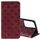 Per Samsung Galaxy S21 Ultra 5G Lucky Flowers Embossing Pattern Custodia in pelle con vibrazione orizzontale magnetica con supporto e slot per schede (rosso vino) Per Samsung Galaxy S21 Ultra 5G Lucky Flowers Embossing Pattern Custodia in pelle con vibrazione orizzontale magnetica con supporto e slot per schede (rosso vino)